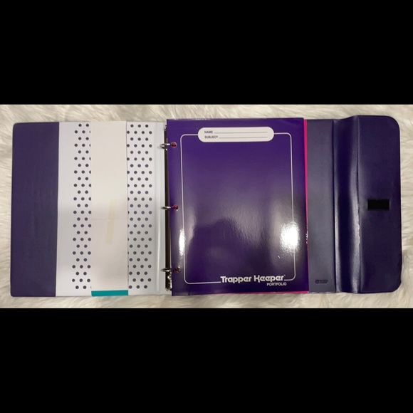 Mead Vintage Retro Trapper Keeper 80s 90s Animal Leopard Print Binder NWT - Picture 10 of 13